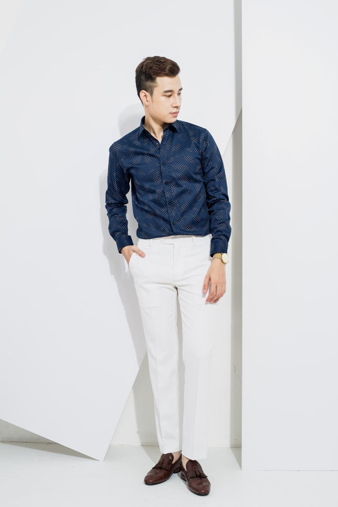 SM xanh tt, chấm bi xanh- trắng