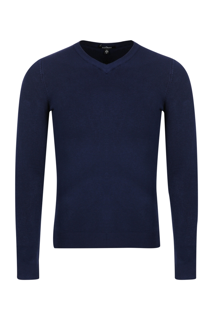 AL mịn cổ tim, màu xanh tt F001 sz M