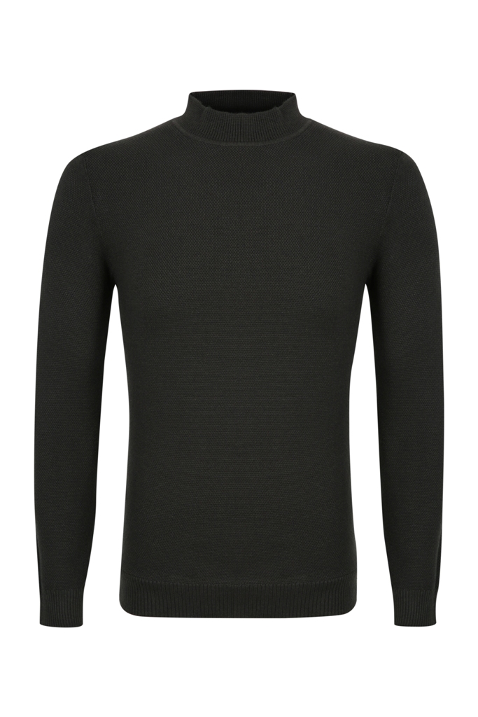 AL lót lông cổ tròn, màu xanh rêu đậm G588 sz XL