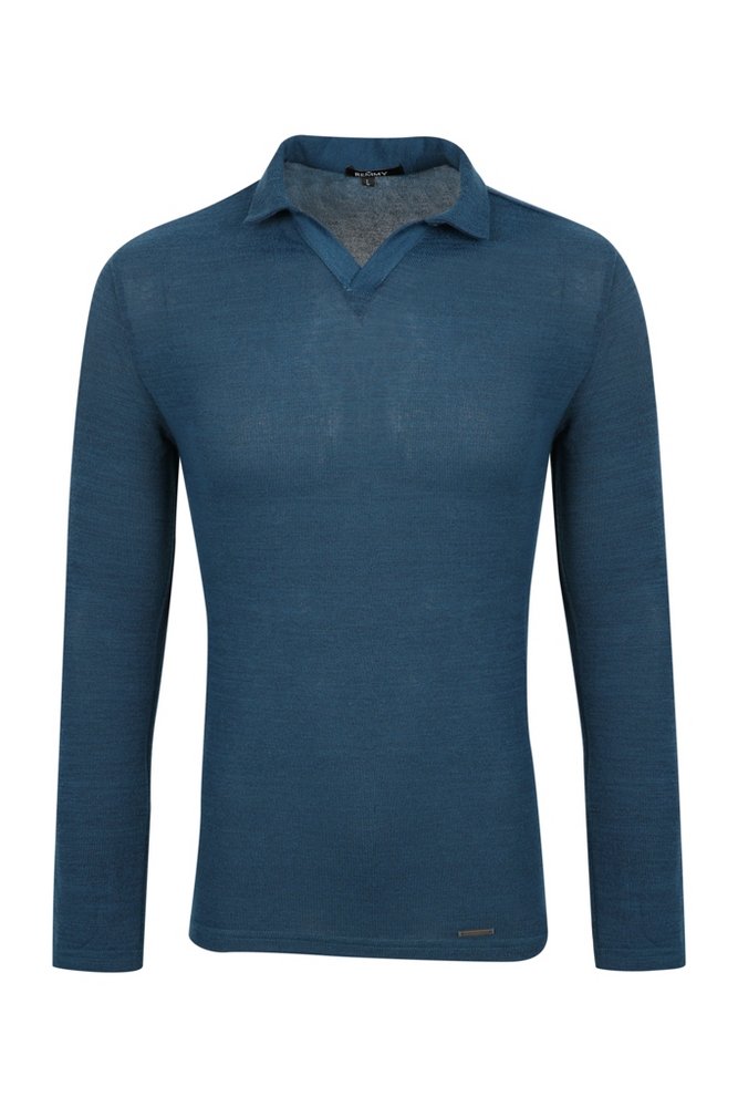 AL trơn cổ Đức 8832 màu xanh cổ vịt sz XL