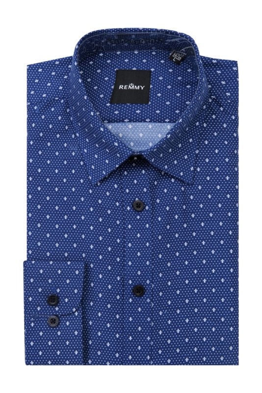 SM xanh coban, ht mỏ neo- chấm bi liti trắng