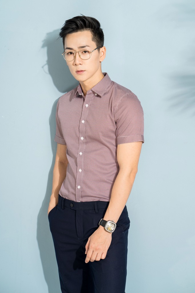 SM ô vuông nâu đỏ- trắng CT