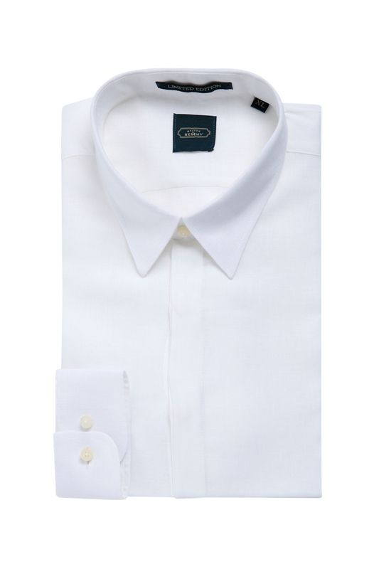 SM trắng vải linen mỏng xước