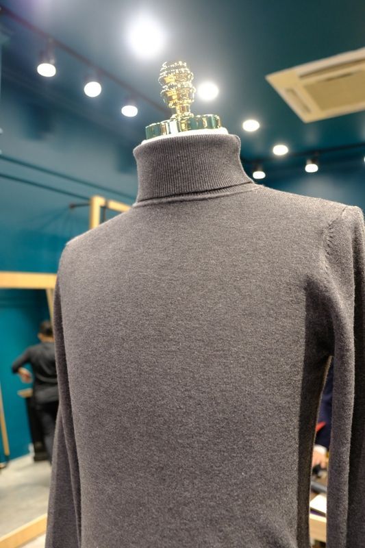AL cổ lọ ghi lông chuột, vạch dọc lưng sz L