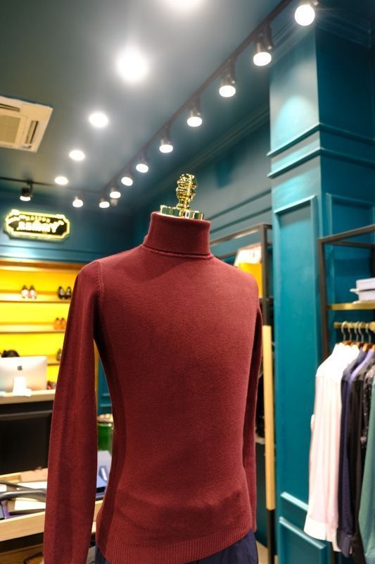 AL cổ lọ đỏ mận, vạch dọc lưng sz M