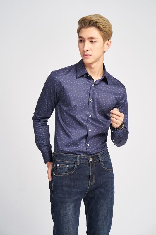 SM xanh tt đậm, ht bông tuyết vàng