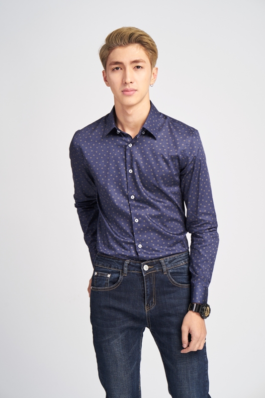 SM xanh tt đậm, ht bông tuyết vàng