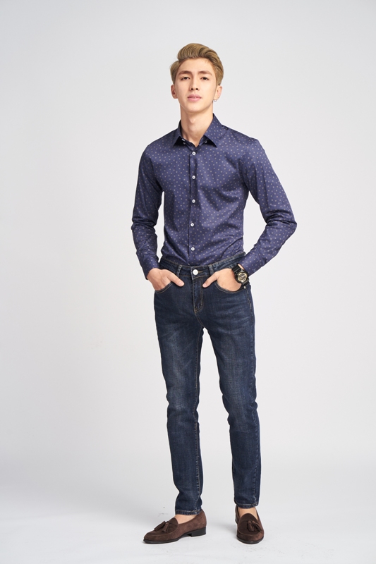 SM xanh tt đậm, ht bông tuyết vàng