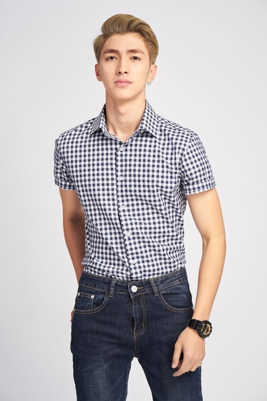 SM kẻ caro to xanh tt- trắng