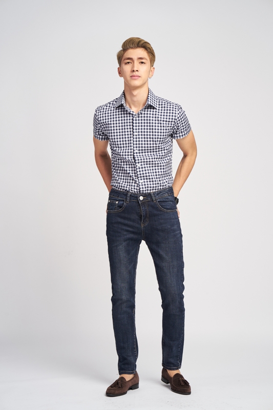 SM kẻ caro to xanh tt- trắng