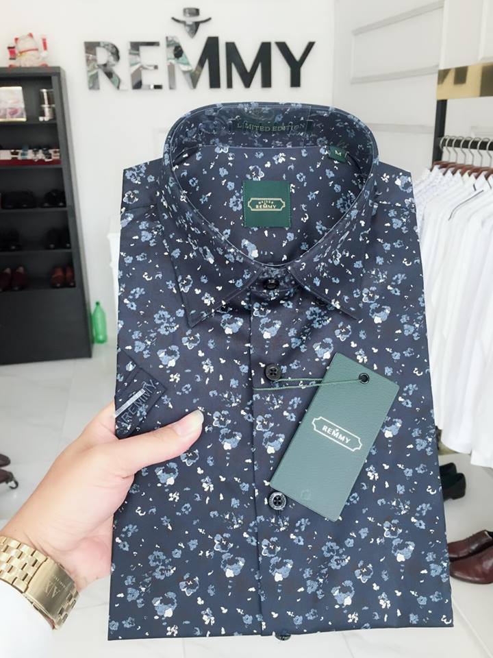 SM tím than đậm ht hoa xanh- đen