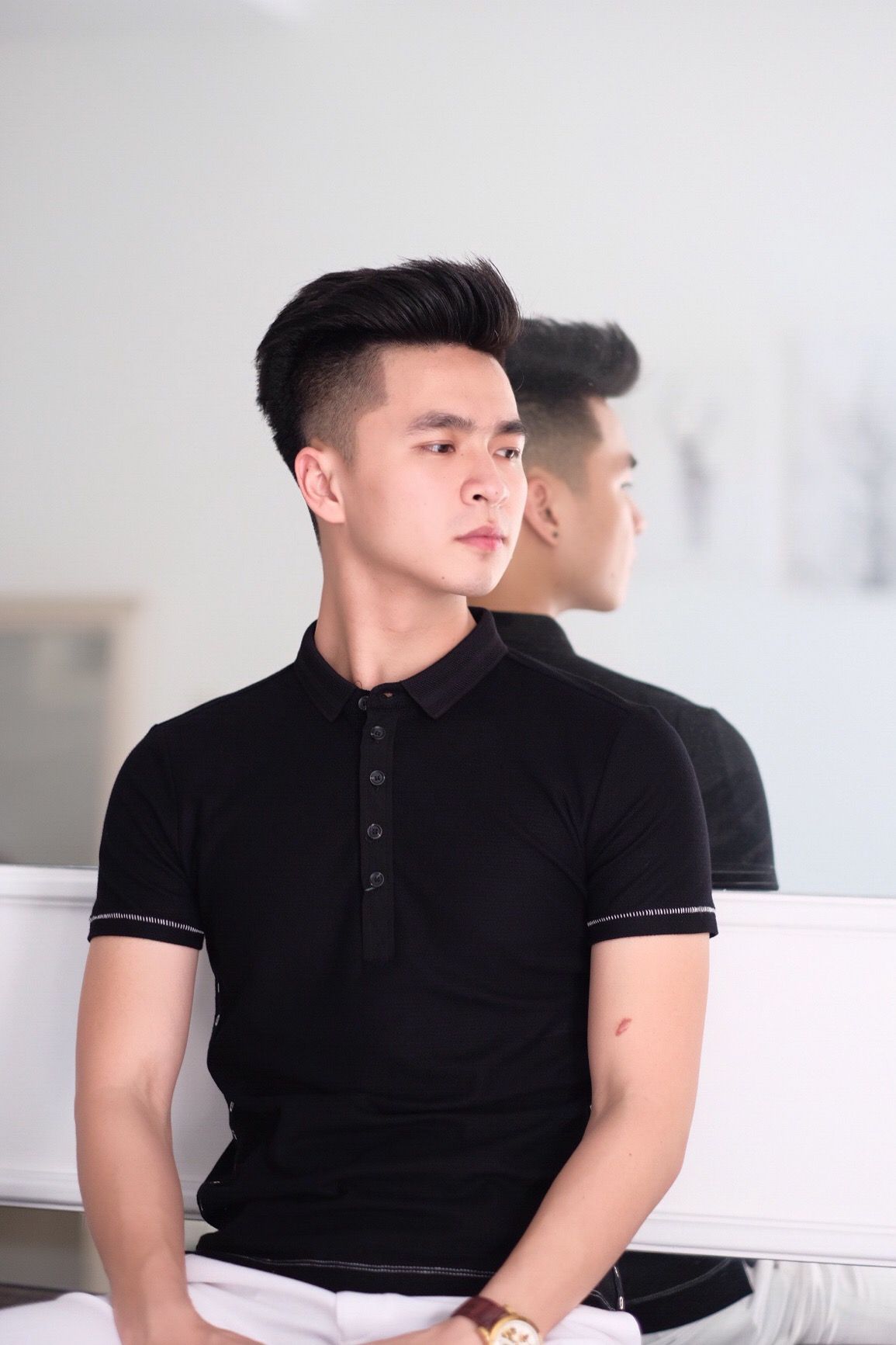 AF đen- đai lỗ 2 bên sườn- F29
