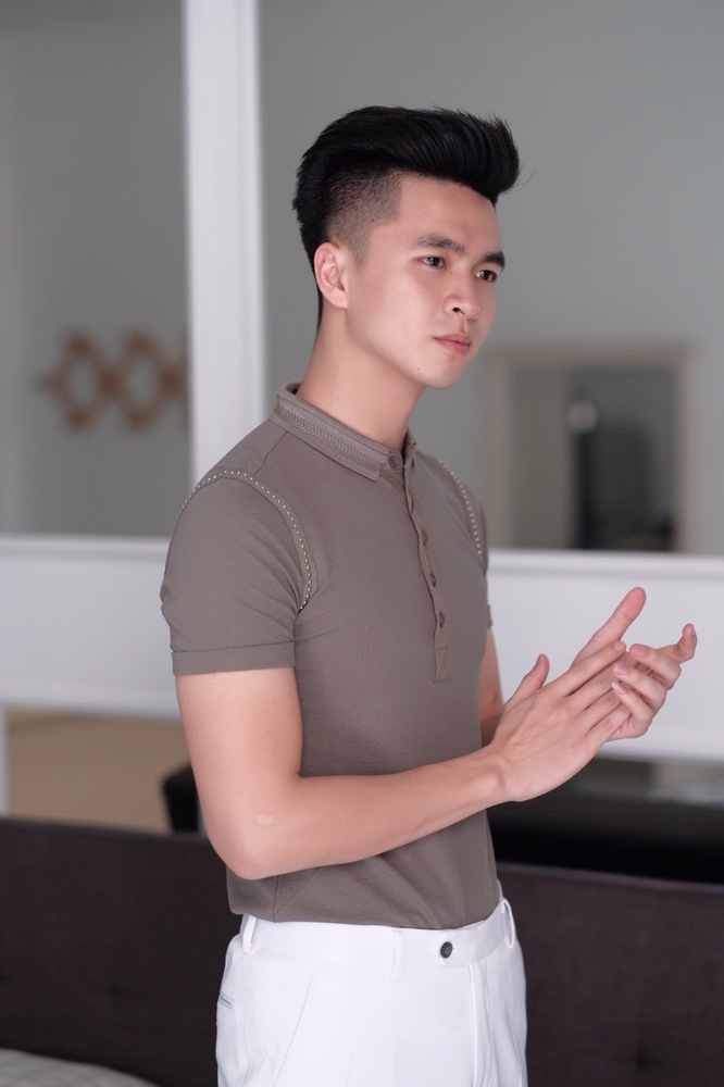 AF rêu đính hạt vòng nách- F35