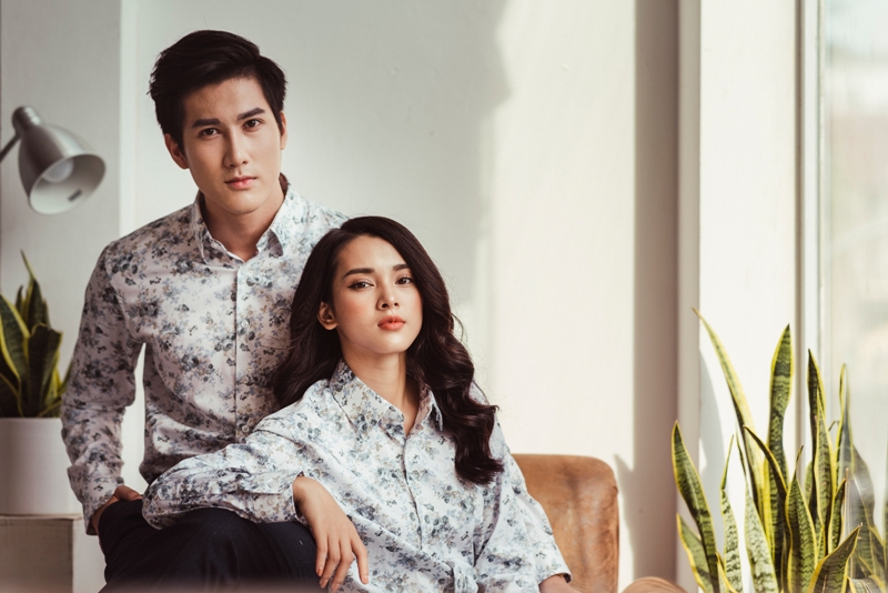 SM trắng ht hoa leo xanh- lá be