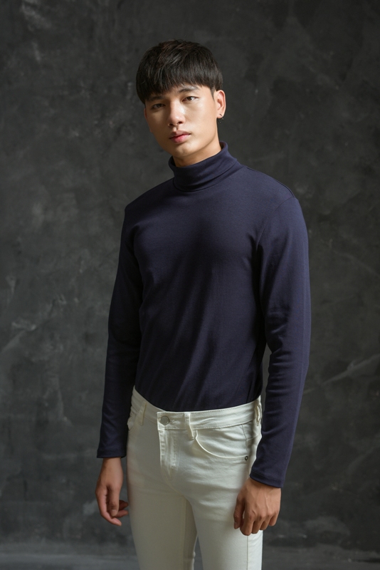 AT tím than trơn cổ lọ -104 sz L