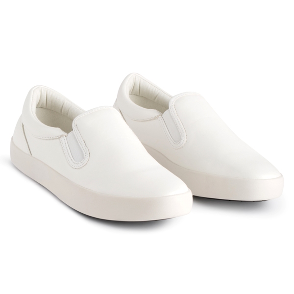 Giày slipon trắng -H4983 sz 41