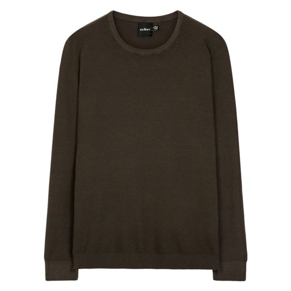 AL cổ tròn rêu nhạt -8812 sz L