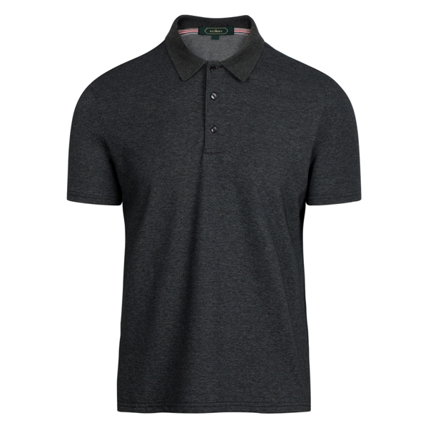 AF polo ghi trơn- phối kẻ ghi-xanh-đỏ chân cổ trong