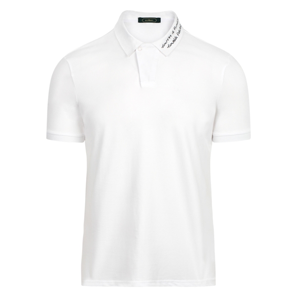 AF polo trắng cổ chữ " Youth..."