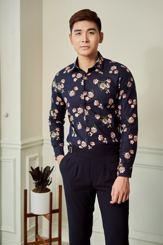SM tím than đậm hoa hồng phai