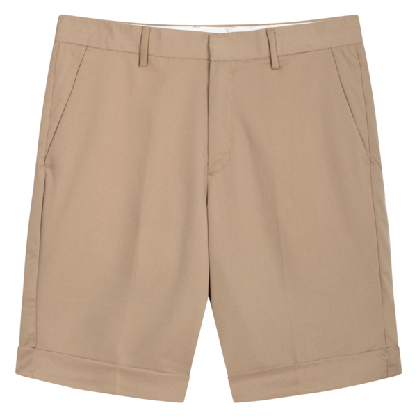 Quần ngố màu camel trơn D8023 sz 30