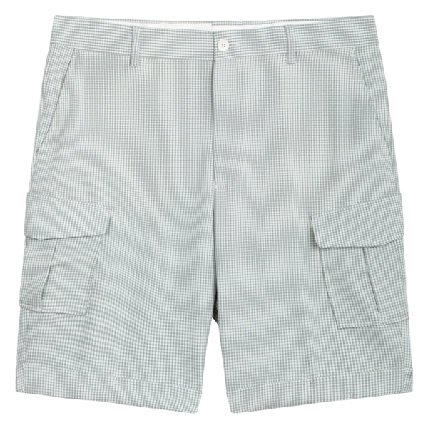 Quần ngố ghi kẻ caro trắng, túi hộp 8030 sz 29