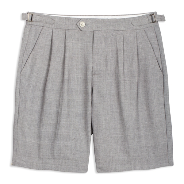 Quần ngố ghi sáng kẻ trắng nhỏ 8026 sz 29