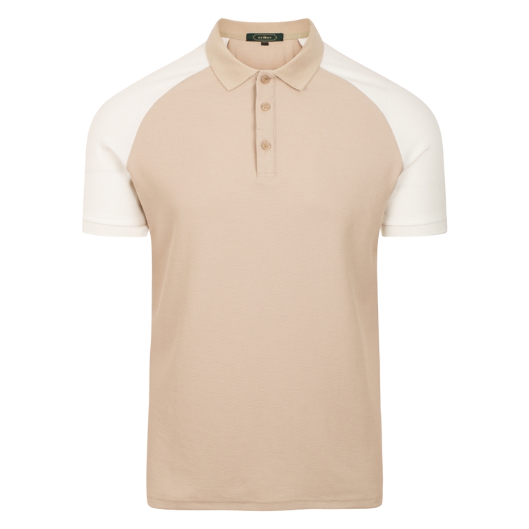 AF polo be da cá, tay trắng