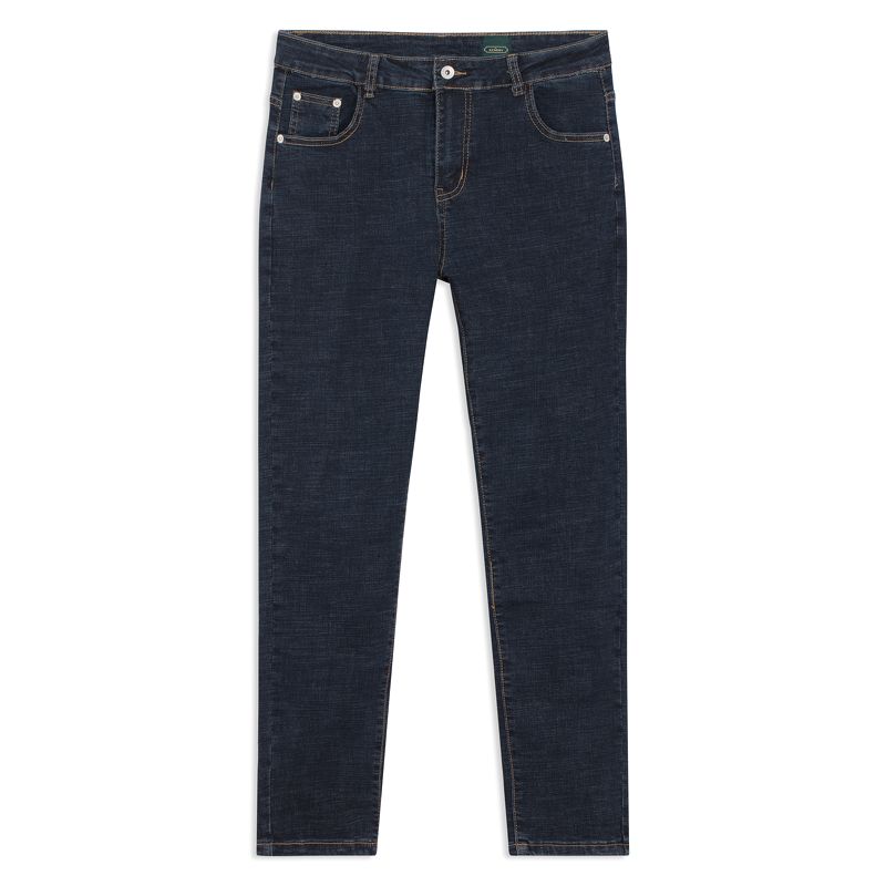 Quần jean xanh đậm bạc màu- 221 sz 29