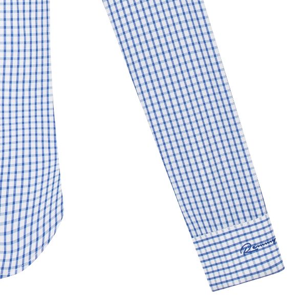 SM kẻ caro nhỏ xanh dương, cufflink tay