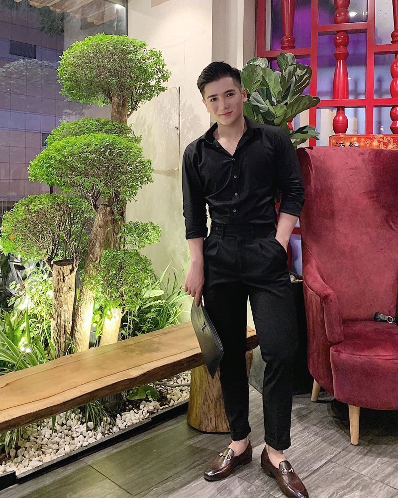 SM đen trơn vải mềm