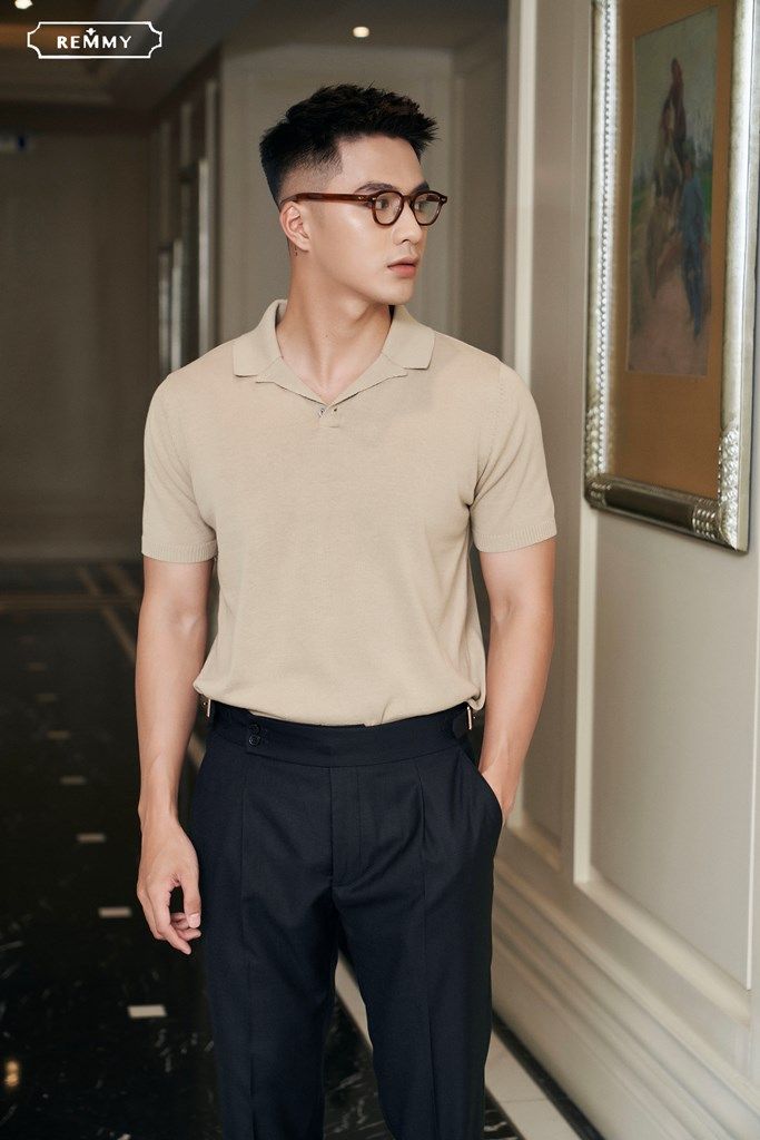 AF chất len màu be trơn- #2207