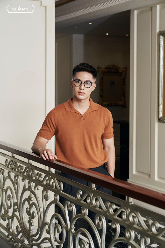 AF chất len màu nâu đất trơn- #2207