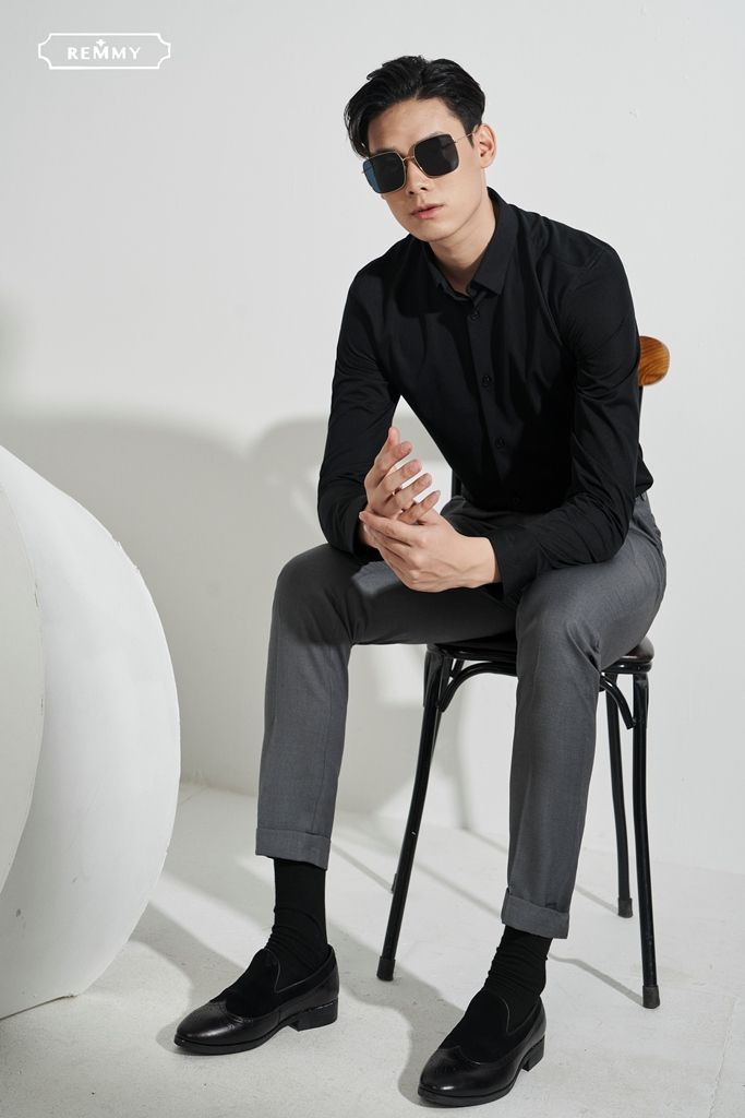 SM đen vải mềm