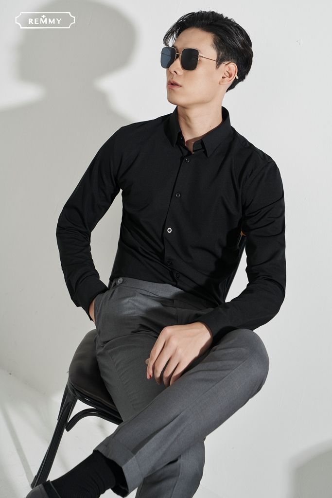 SM đen vải mềm