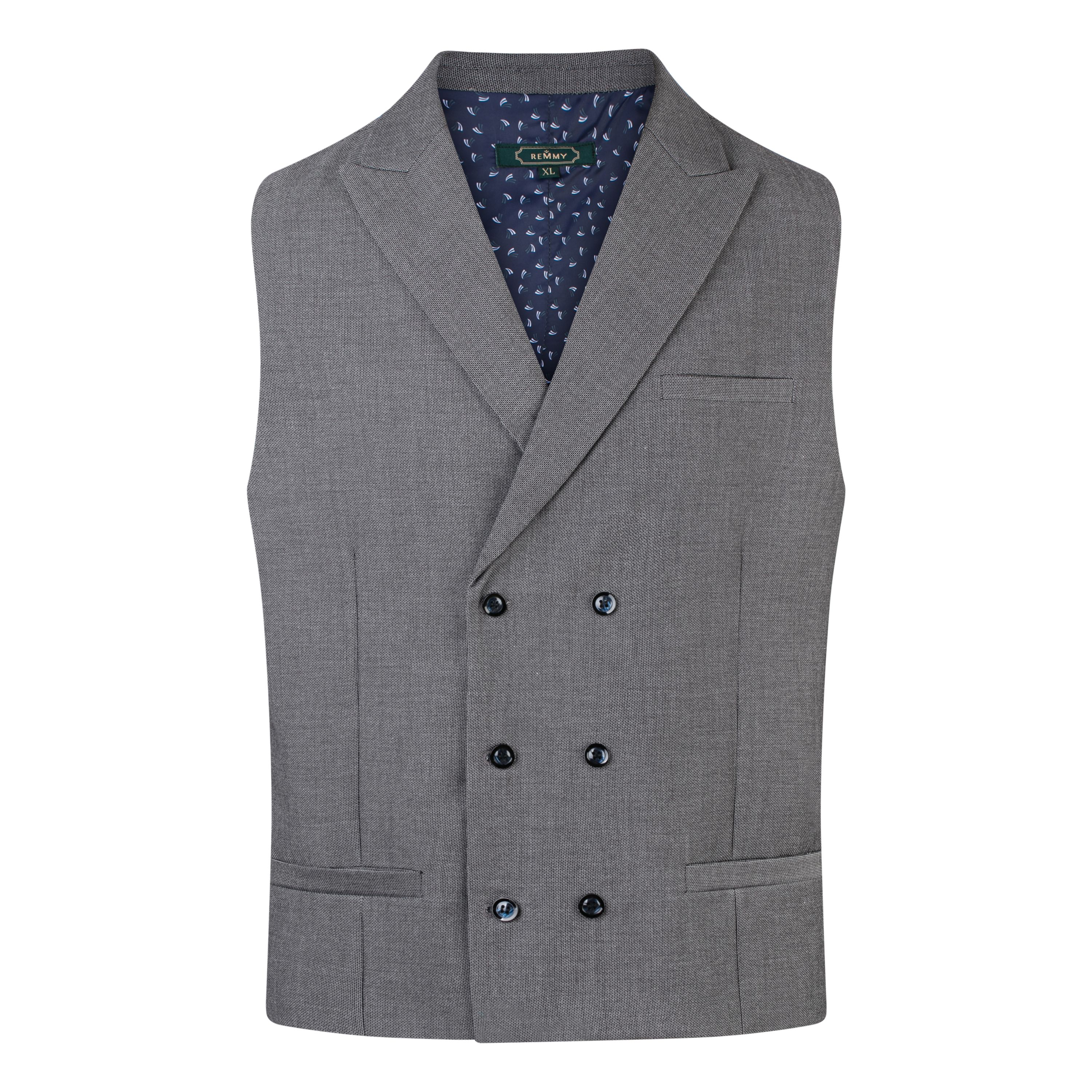 Zilê ghi- vải dệt hoa thị- 417 size M
