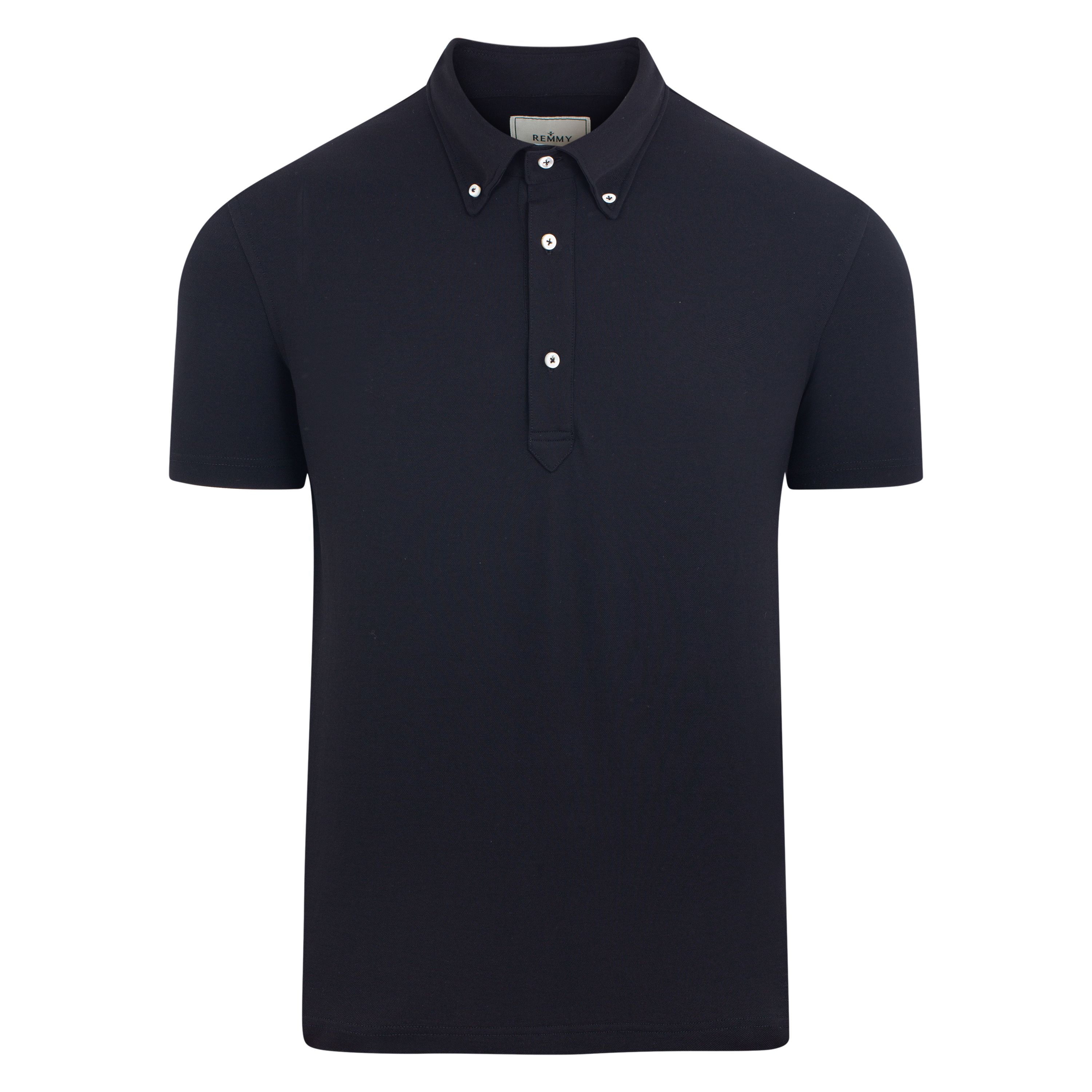 AF polo cao cấp limited- cổ cài cúc- màu đen