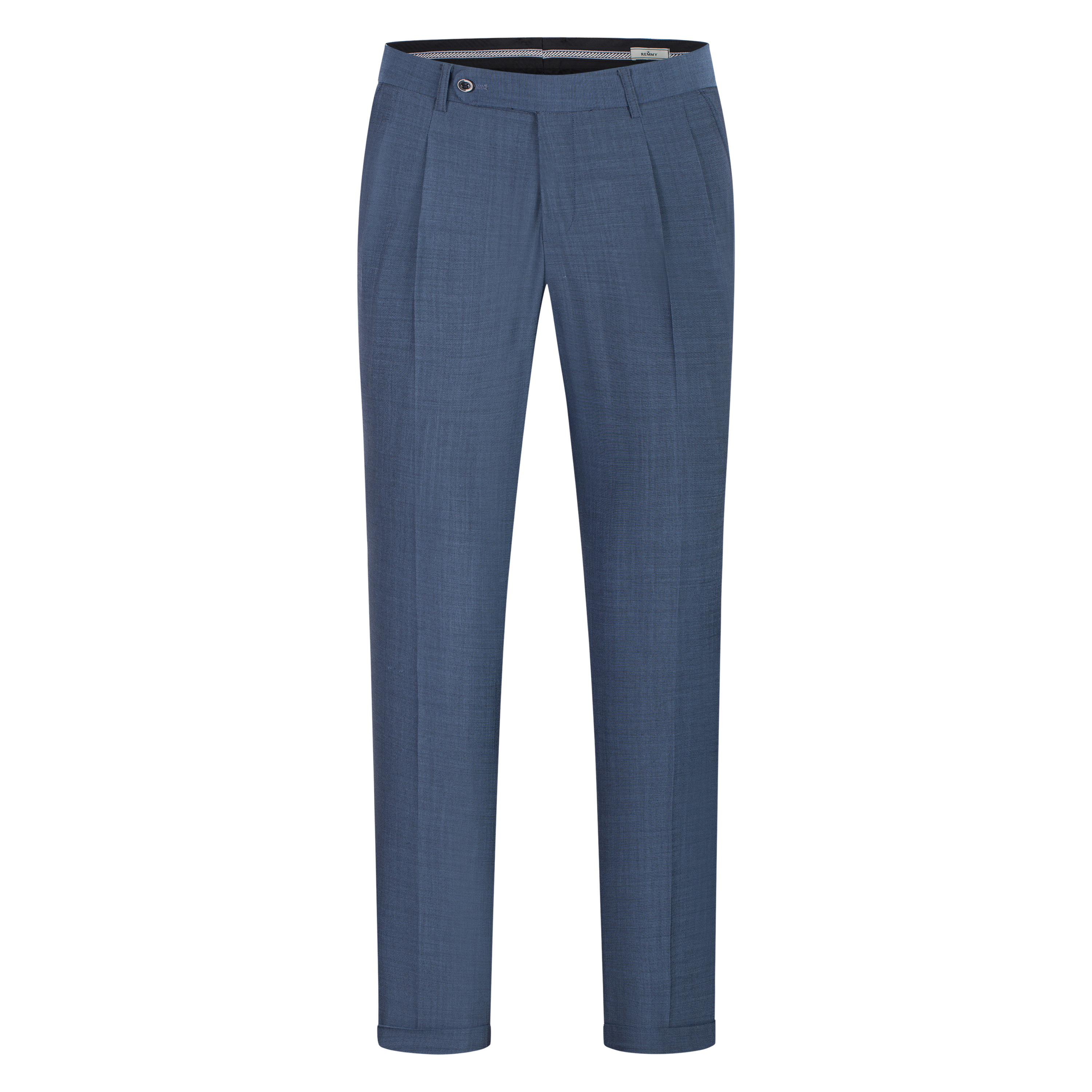 Quần cạp cao 4cm xanh sáng #488