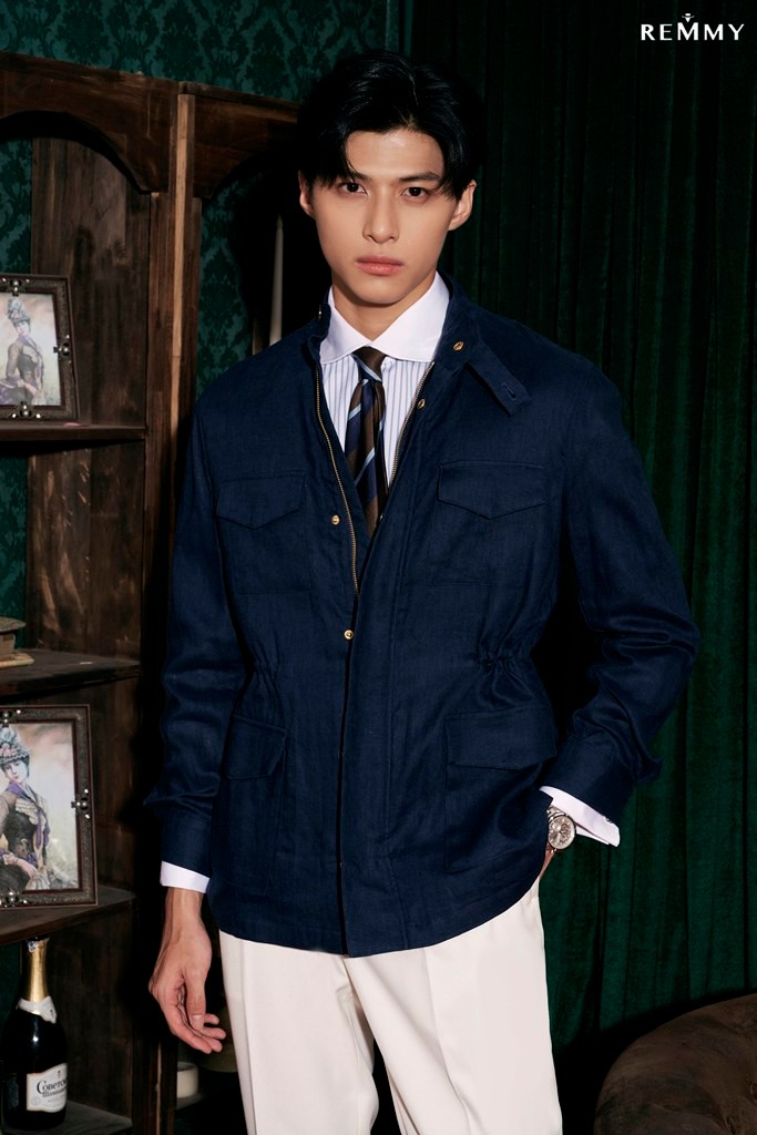 Áo Safari Jacket xanh - GD2001 # 042