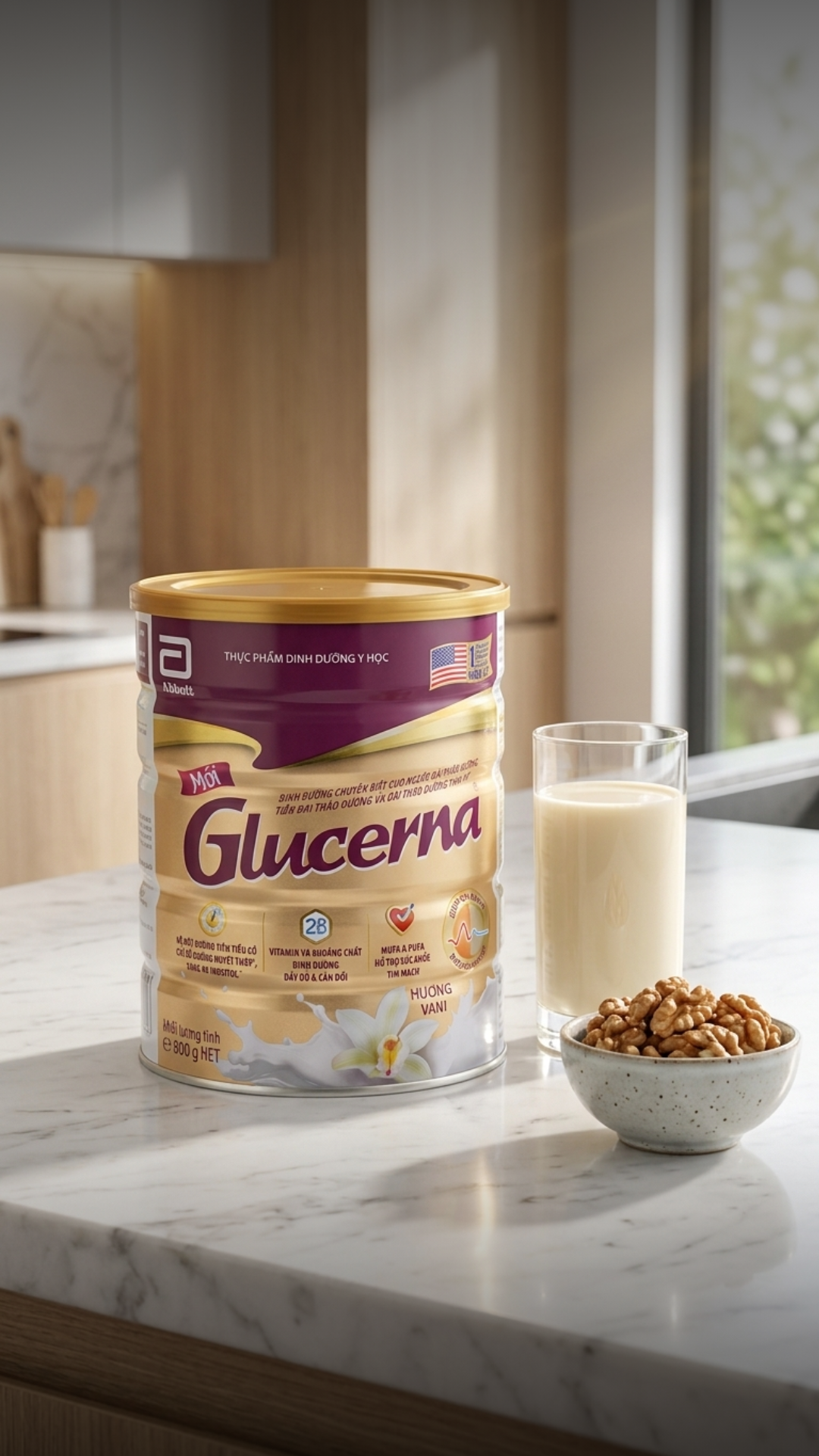 Glucerna: Giải Pháp Dinh Dưỡng Thông Minh Kiểm Soát Đường Huyết