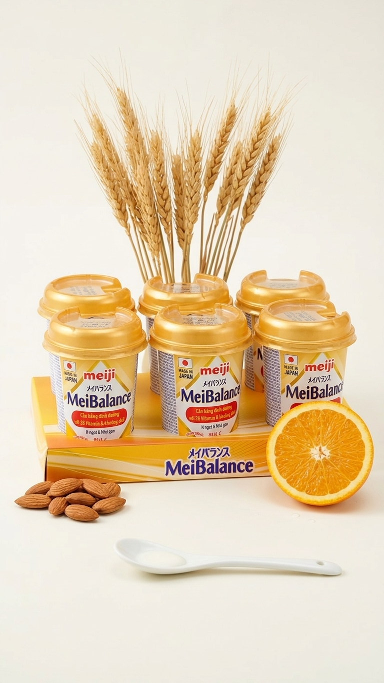 Meiji MeiBalance Hương Ngũ Cốc – Giải Pháp Dinh Dưỡng Toàn Diện Cho Người Cao Tuổi Và Bệnh Nhân Hồi Phục