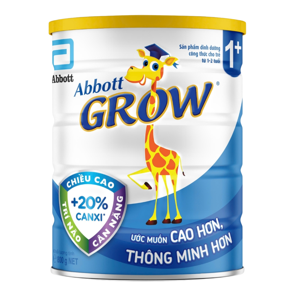 Sữa Abbott Grow số 1+ 800g (1 - 2 tuổi)