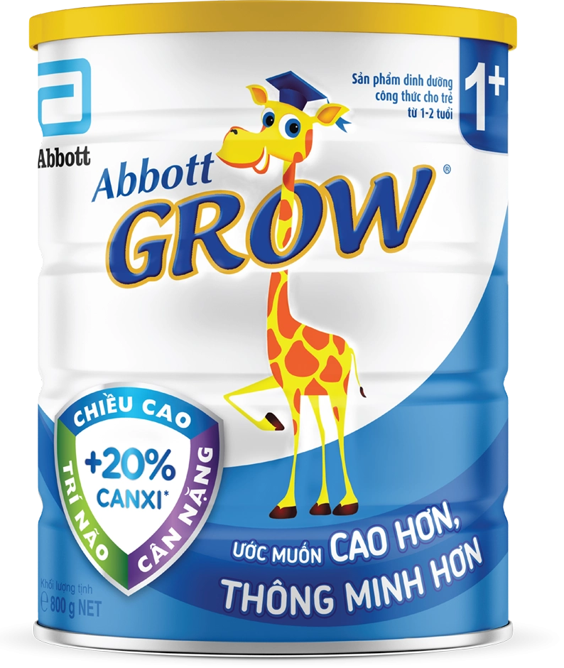Sữa Abbott Grow số 1+ 800g (1 - 2 tuổi)