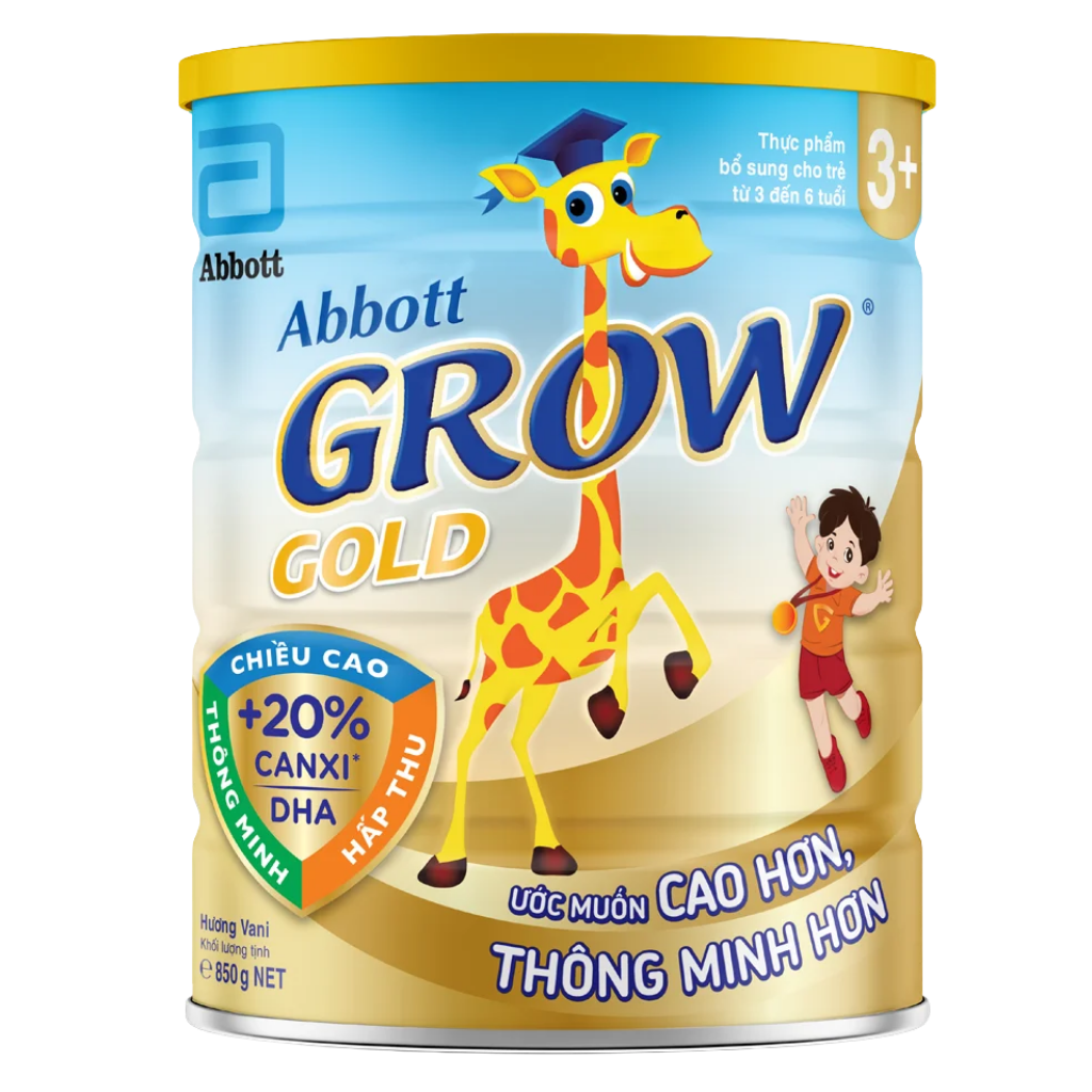 Sữa Abbott Grow 3+ 800g (Cho bé 3-6 tuổi)