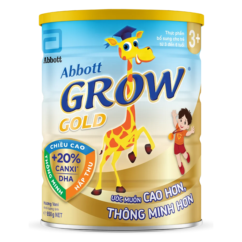 Sữa Abbott Grow 3+ 800g (Cho bé 3-6 tuổi)