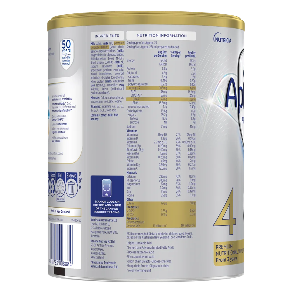 Sữa Aptamil Profutura Úc số 4 900g (Trên 3 tuổi)