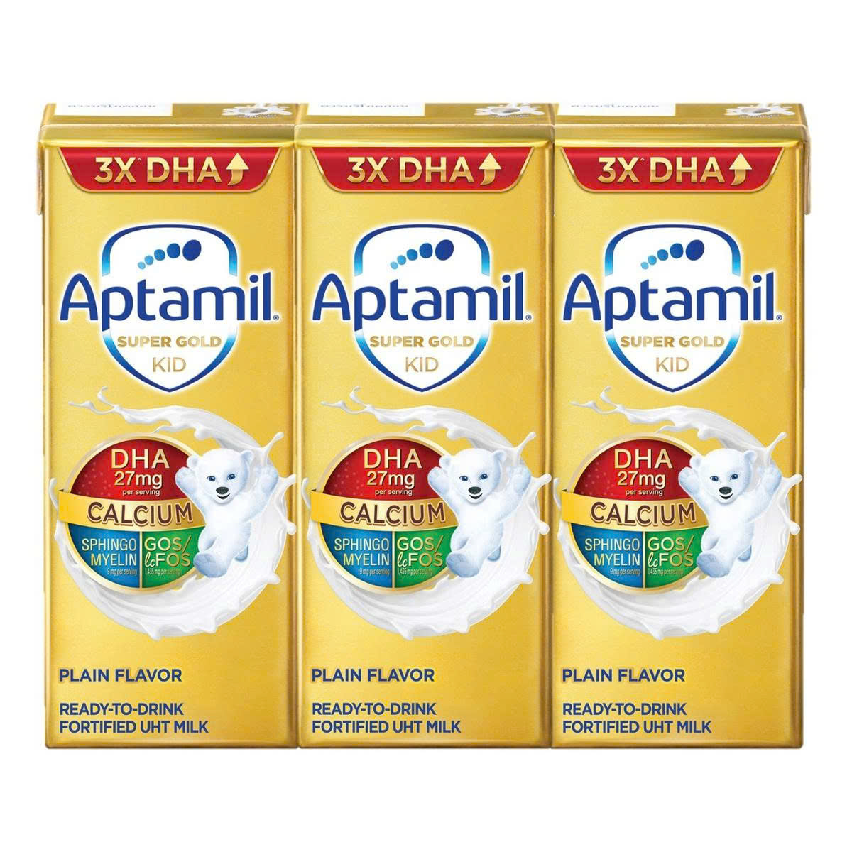 Thùng Sữa Aptamil Super Gold Kid 180ml (27 Hộp) – Phát Triển Trí Não