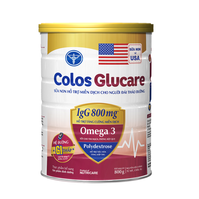 Sữa Nutricare Colos Glucare 800g