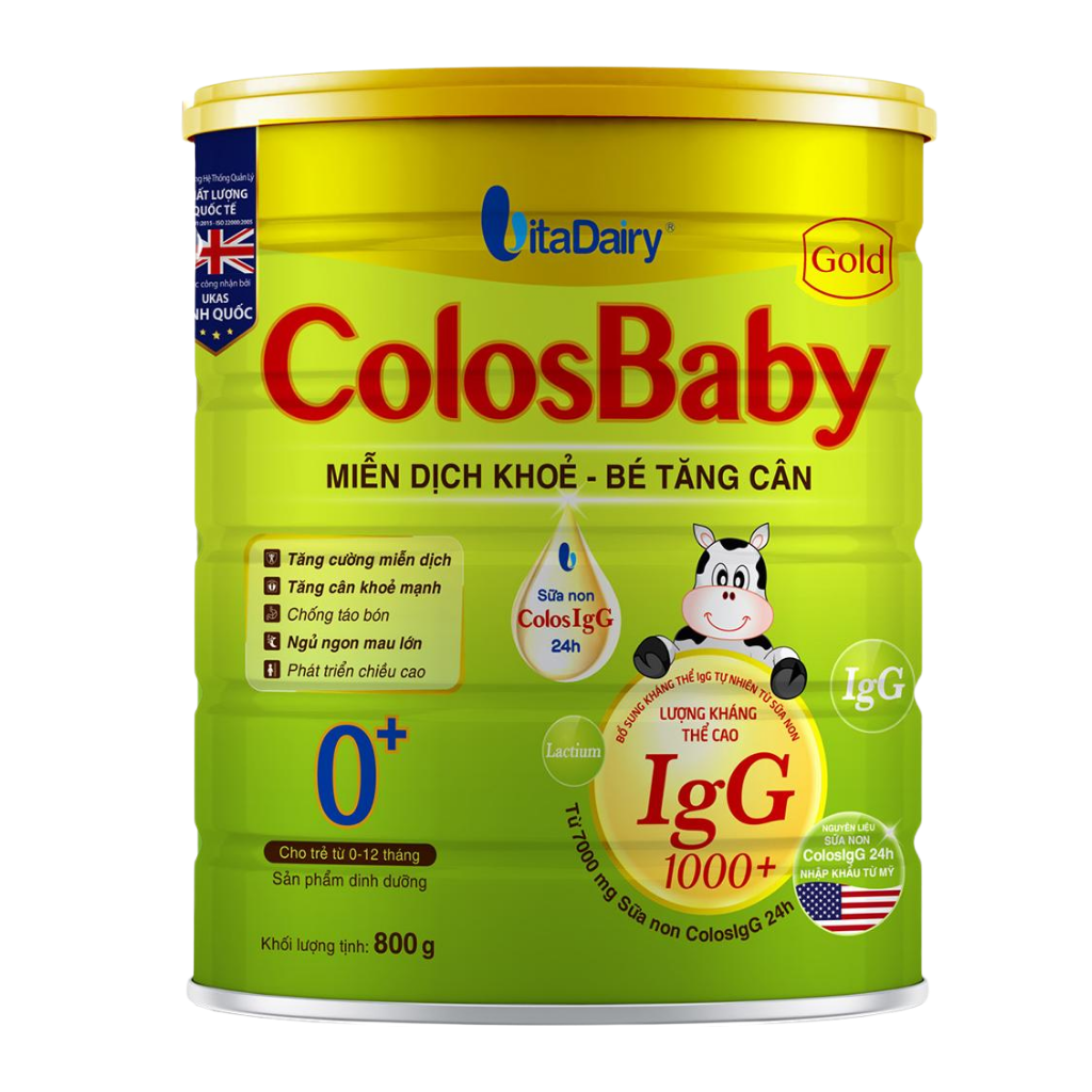 Sữa Bột Colosbaby Gold 0+ 800g (0 - 12 tháng)
