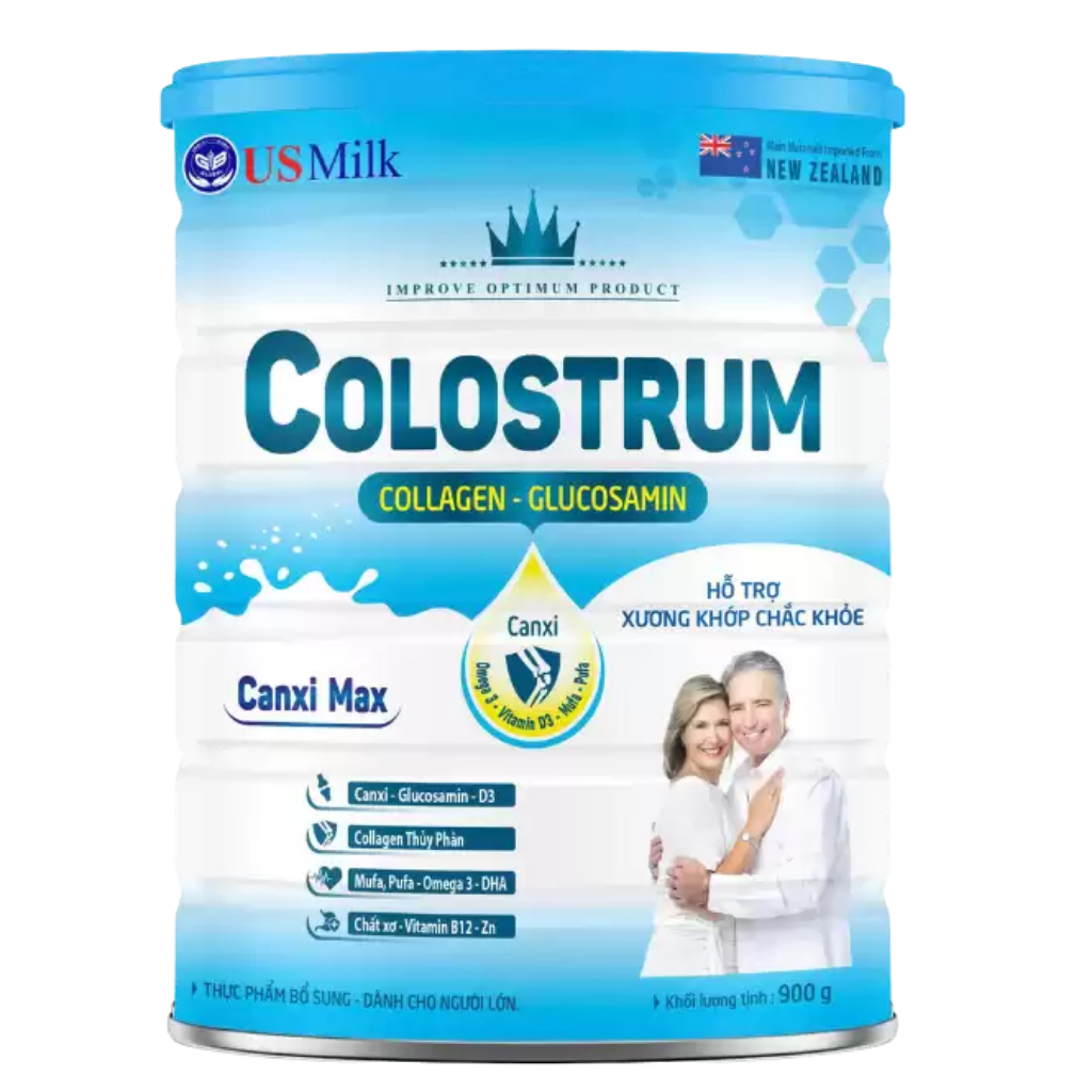 Sữa Colostrum Canximax 900g - Xương Khớp Chắc Khỏe, Đề Kháng Vững Vàng